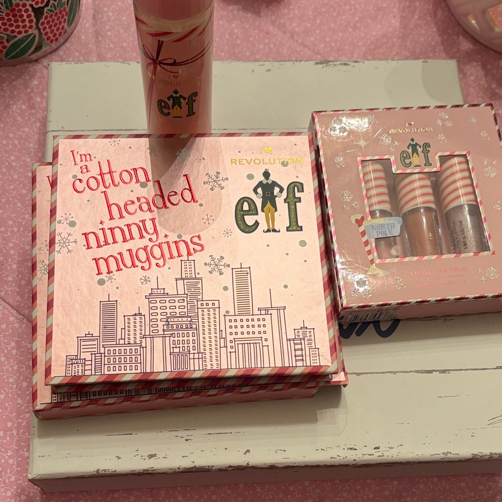 Revolution Elf Makeup Collection with Pink Packaging All New